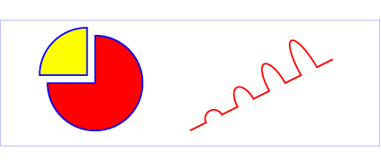 Example arcs01 Ä�ā‚¬ā€¯ arc commands in path data